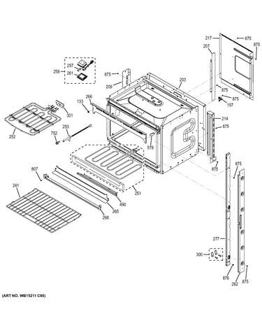 Upper oven