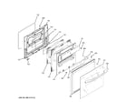 GE JRP20BJ2BB door diagram