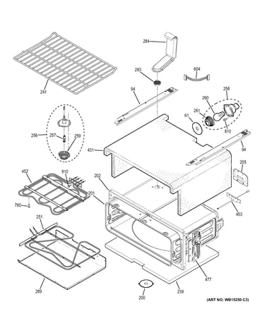 Upper oven