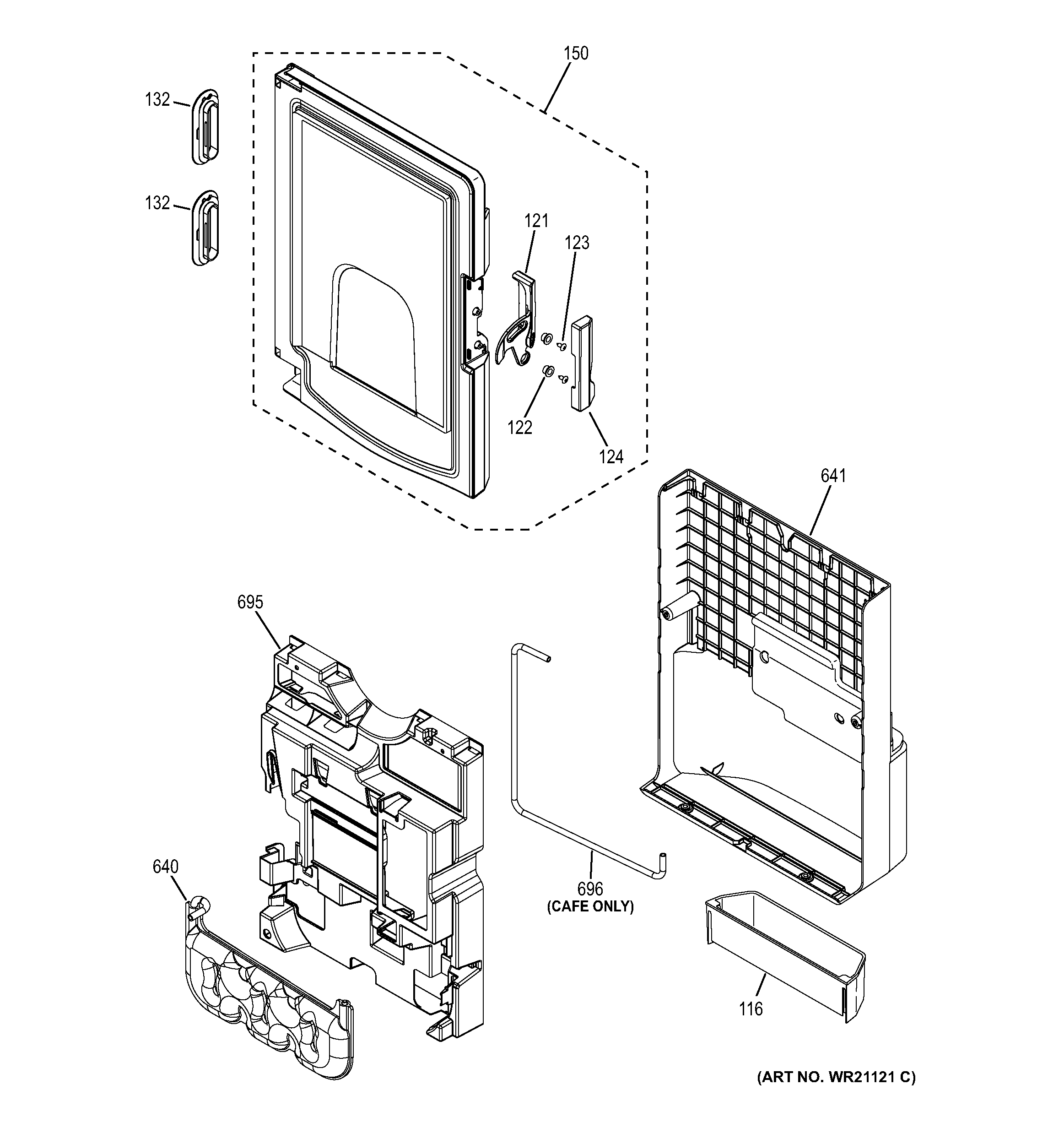 ICEBOX DOOR KIT