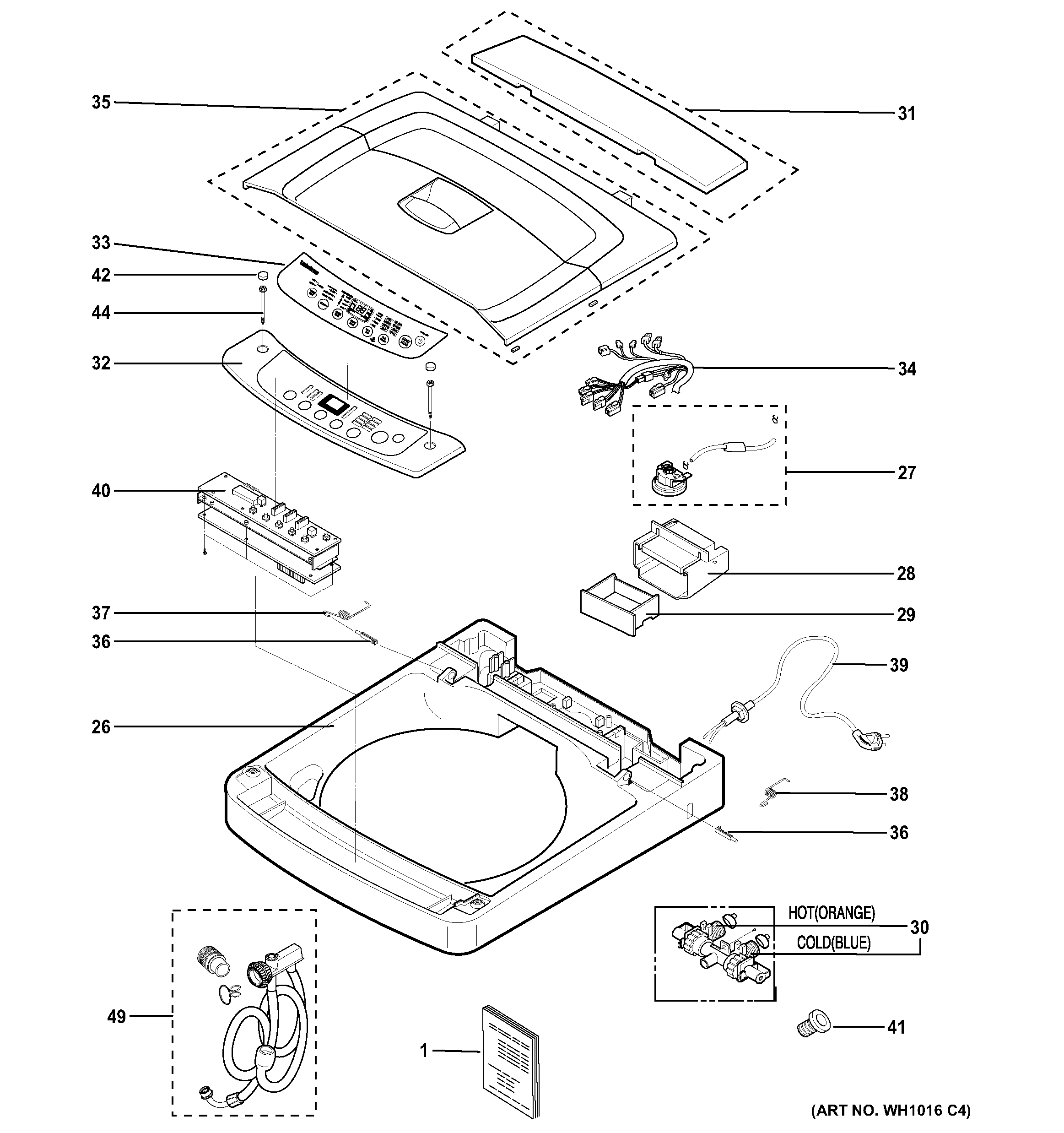 CONTROLS & TOP PANEL