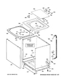 Cabinet, cover & top panel