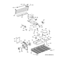 GE GTH16BBXDRCC machine compartment diagram