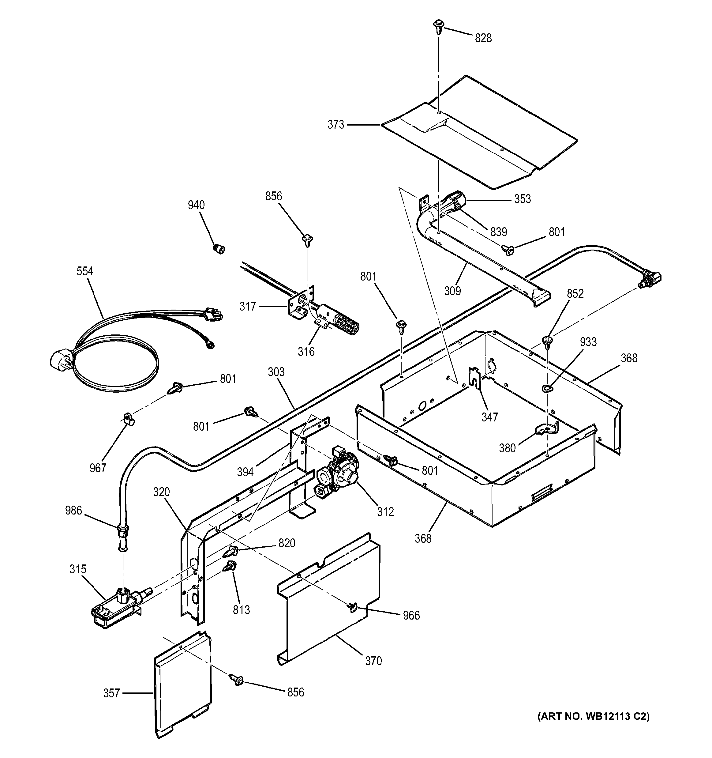 Gas & burner parts