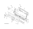 GE JBP35DM4BB control panel diagram