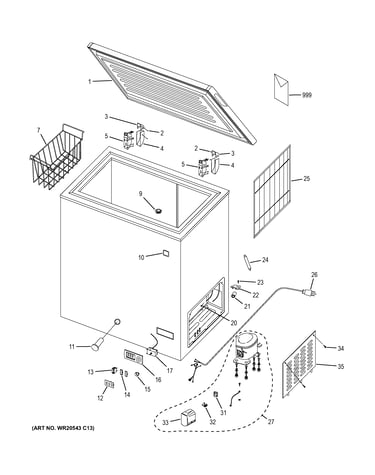 Freezer parts