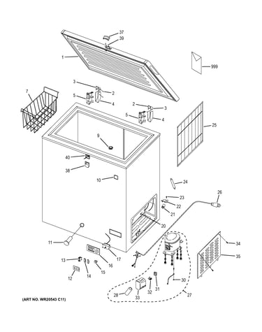 Freezer parts