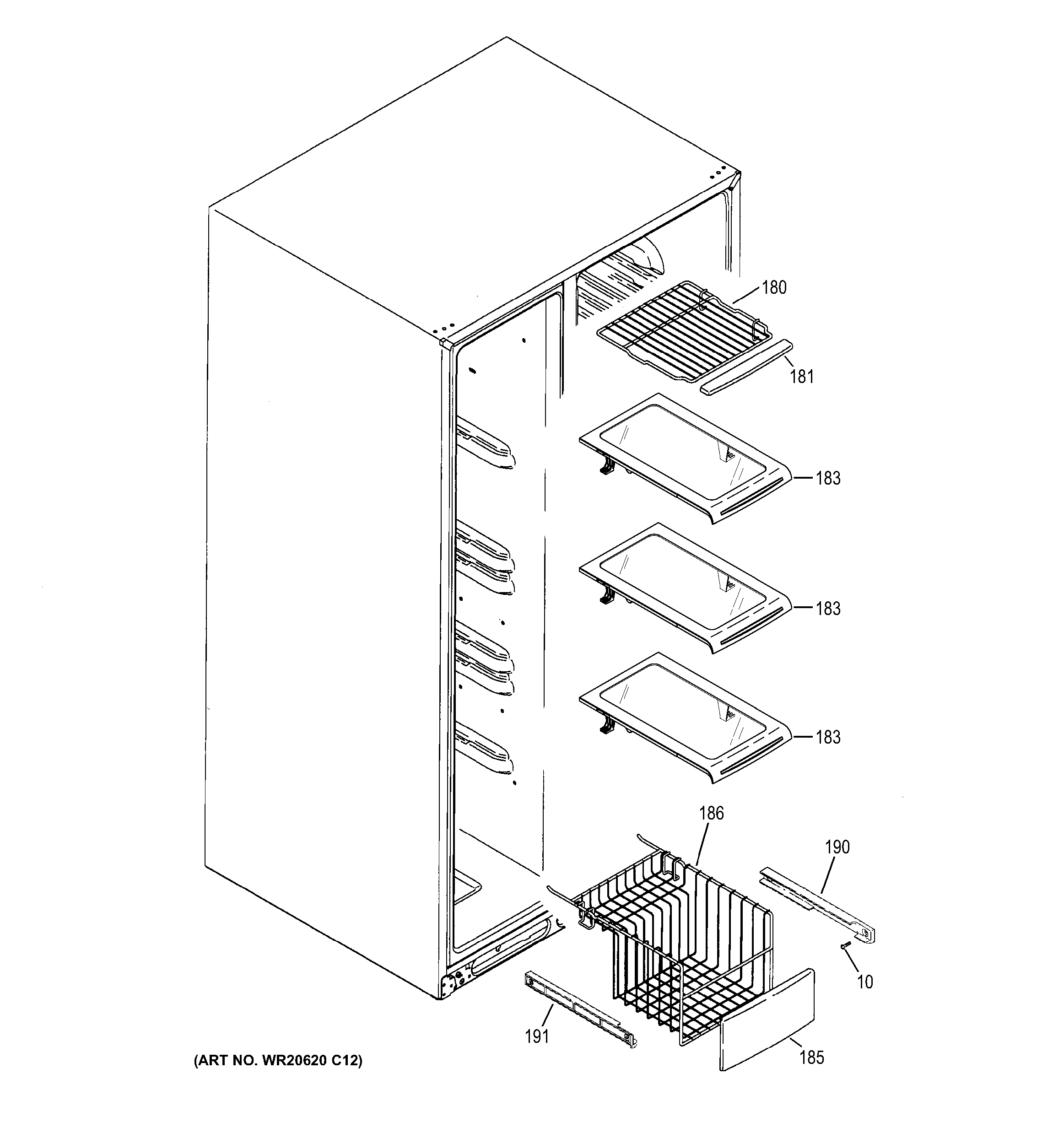 FREEZER SHELVES