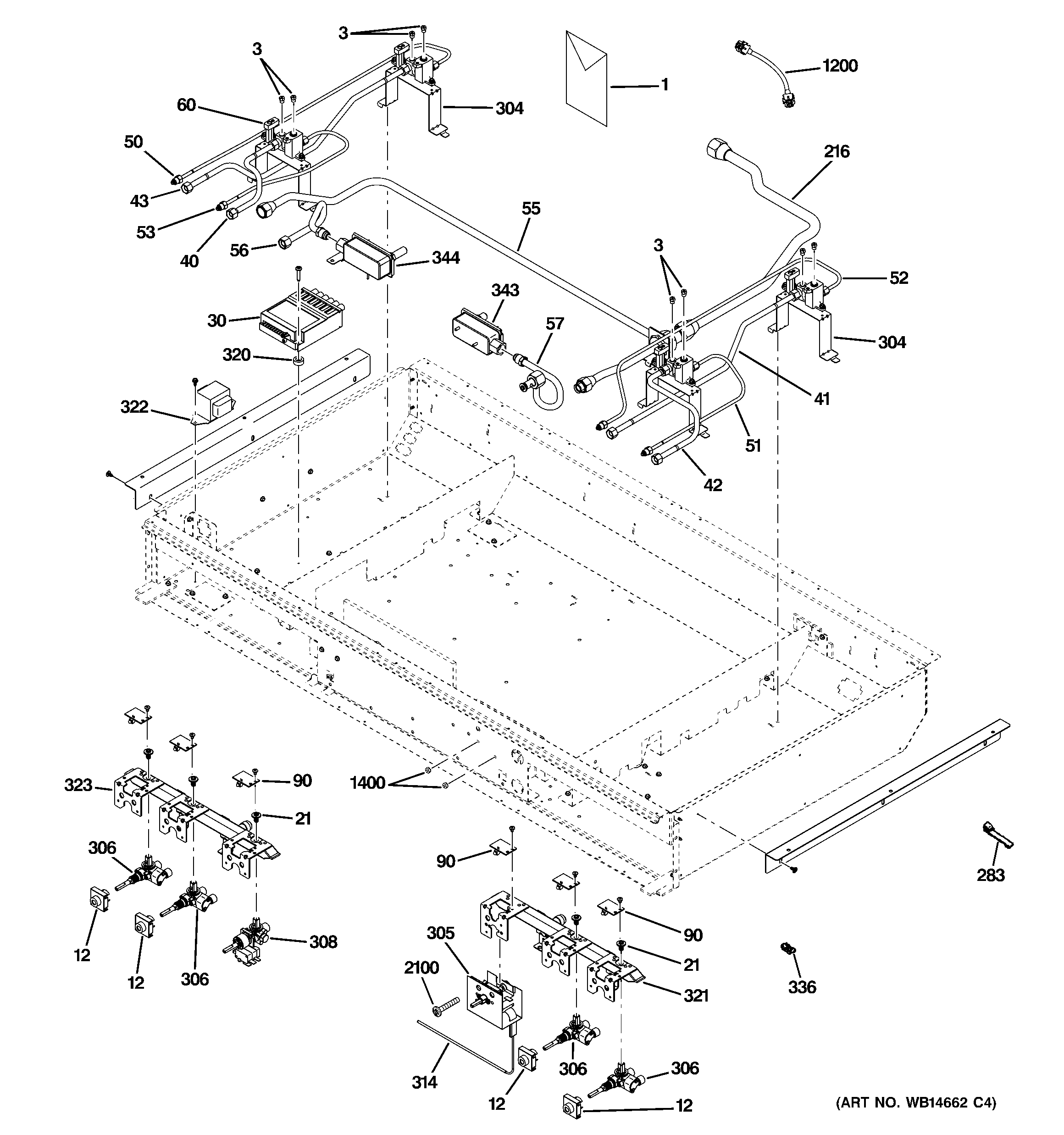 Gas & burner parts