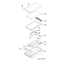 GE ZDP486LDP6SS griddle assembly diagram