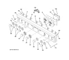 GE ZDP486LDP6SS control panel diagram