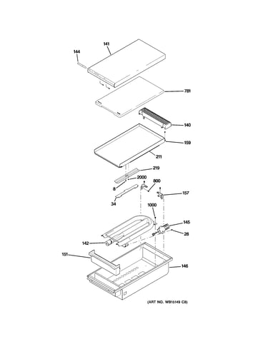 Griddle assembly