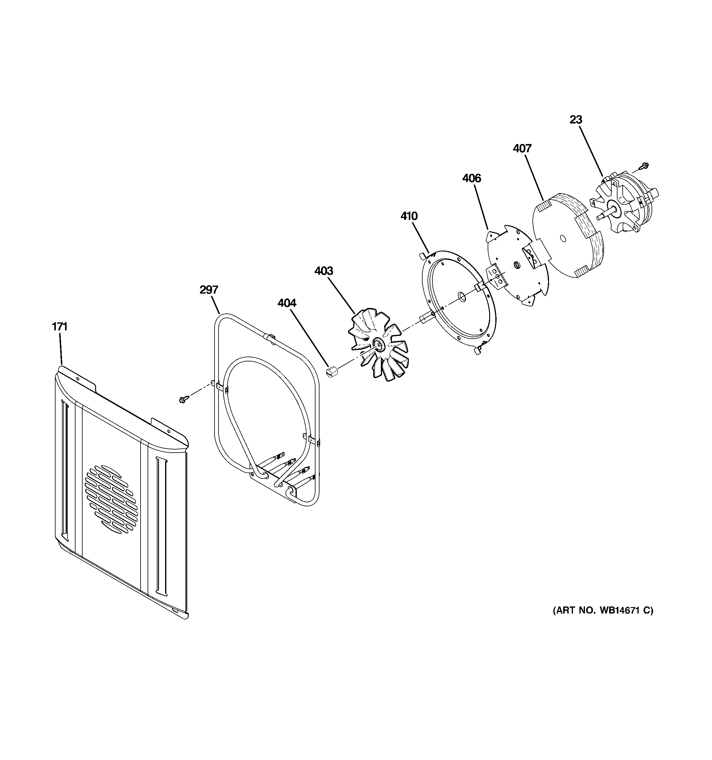 Small convection fan
