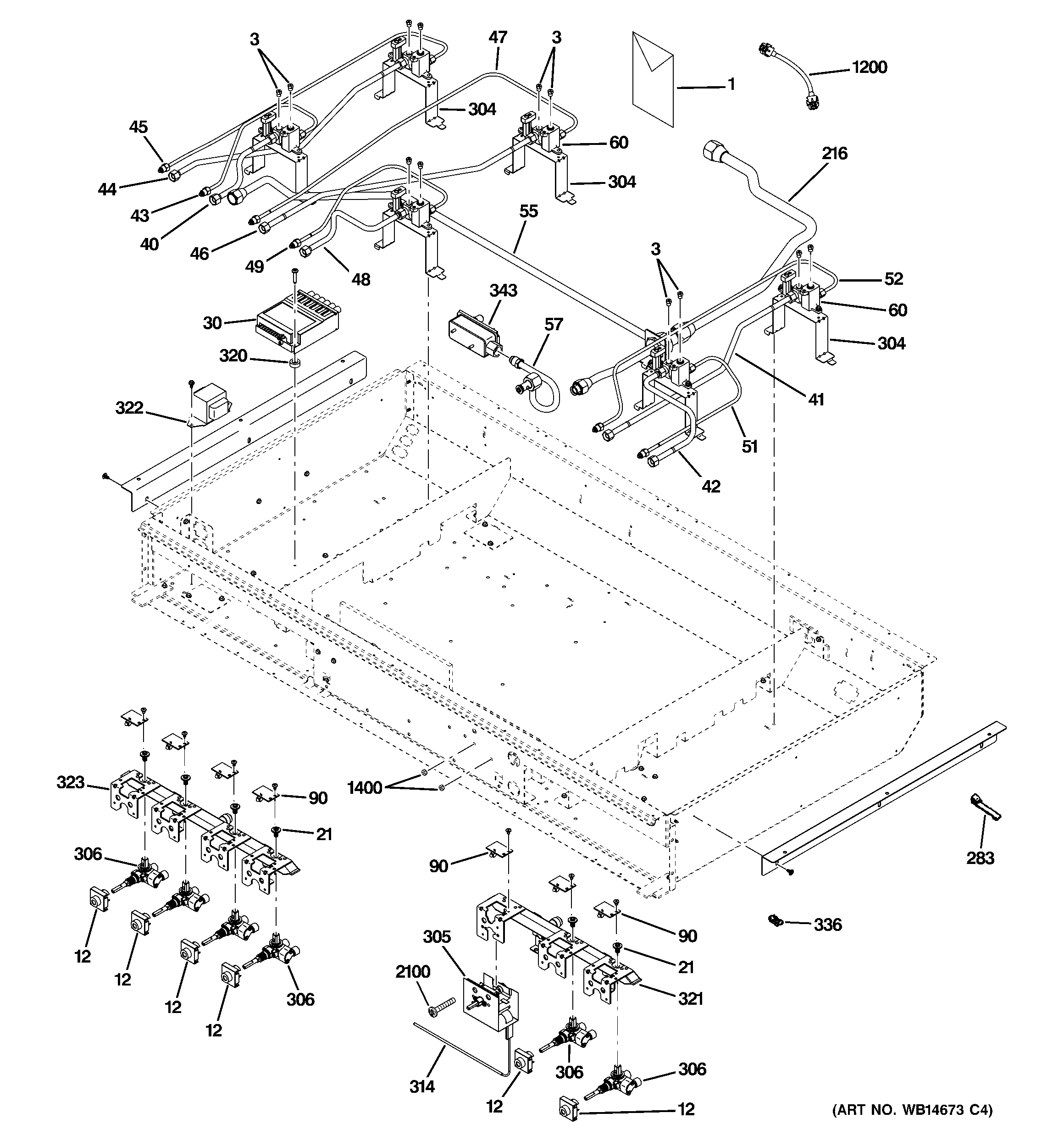 Gas & burner parts