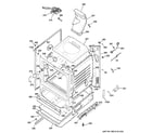 Hotpoint RGB780DEH1BB body parts diagram