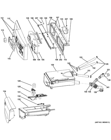 Controls & dispenser