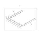 GE JT3500DF3WW pedestal diagram