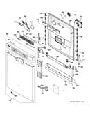 Escutcheon & door assembly