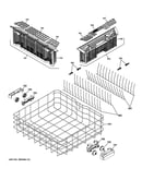 Lower rack assembly