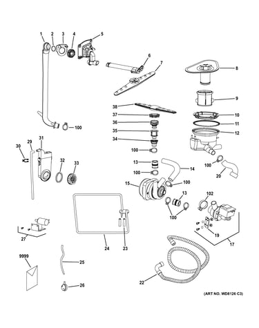 Motor-pump mechanism