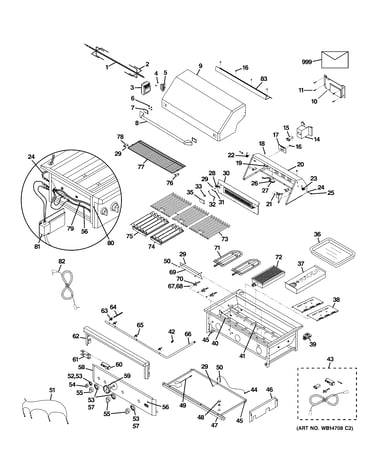 Control panel & cooktop