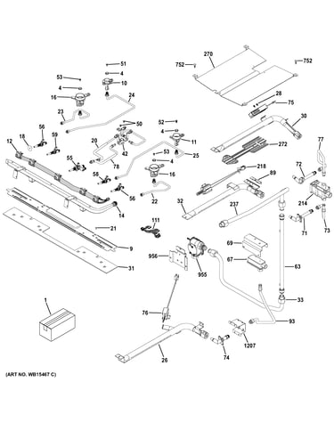 Gas & burner parts
