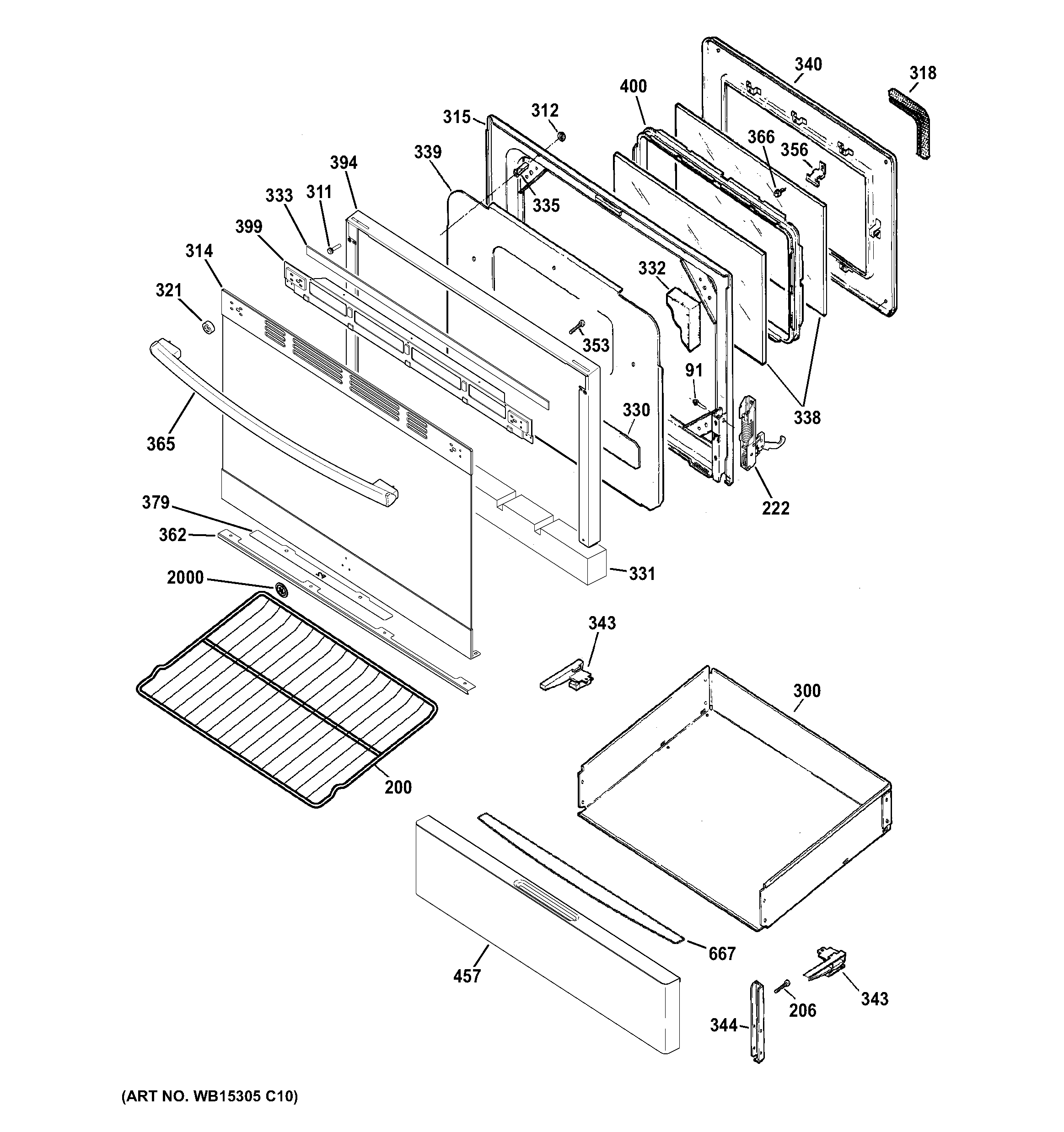 Door & drawer parts