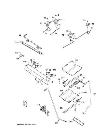 Gas & burner parts