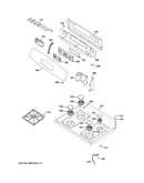Control panel & cooktop