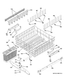 Upper rack assembly