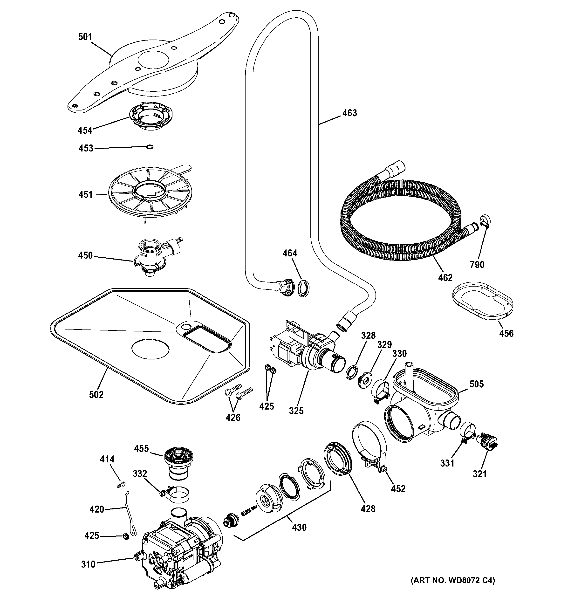 Motor-pump mechanism