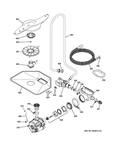 Motor-pump mechanism