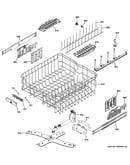 Upper rack assembly