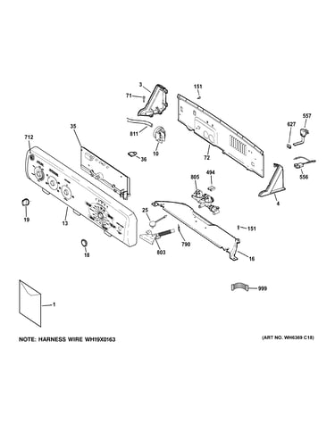 Controls & backsplash