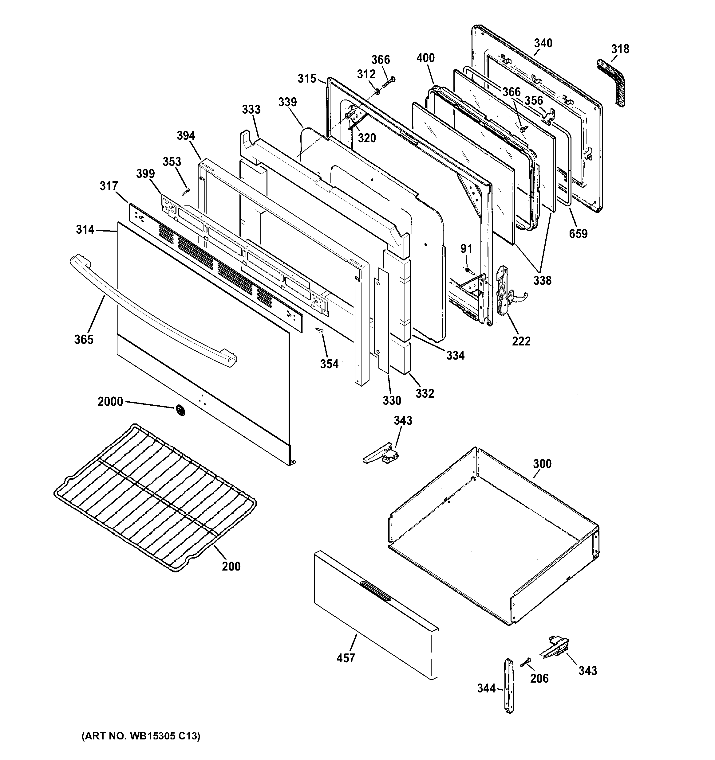 Door & drawer parts