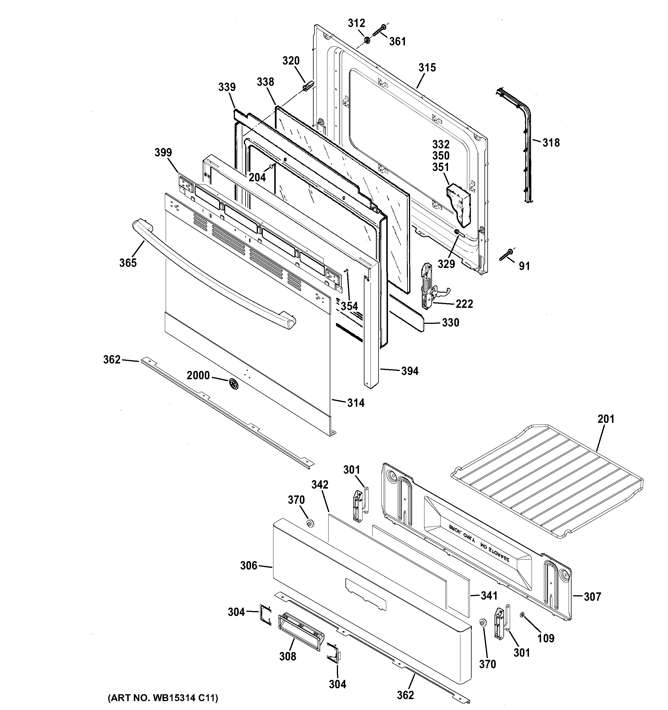 Door & drawer parts