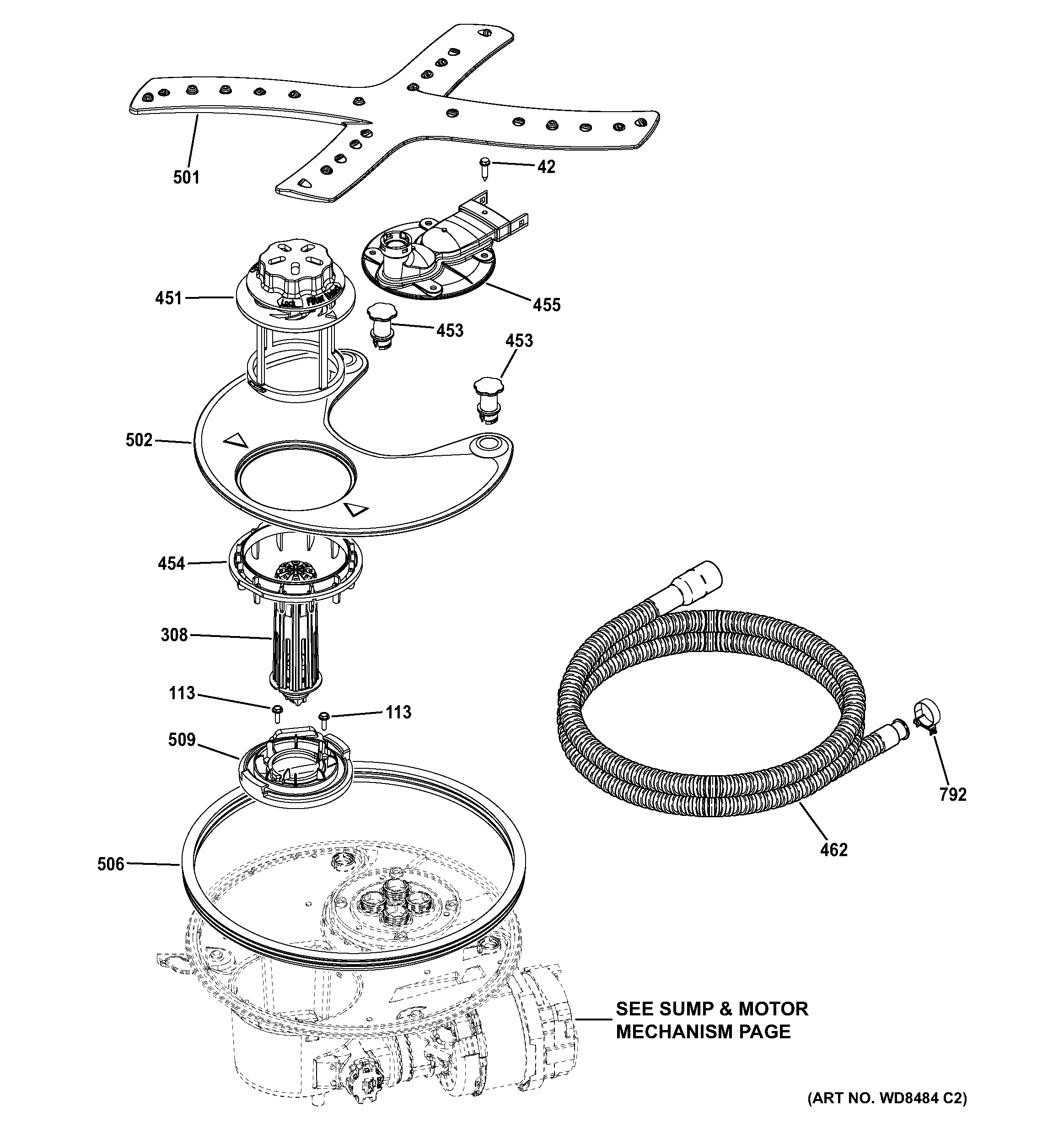 Sump & filter assembly