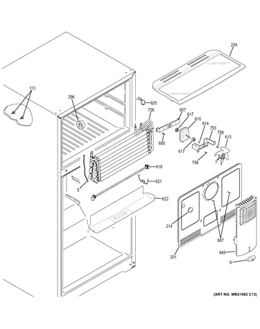 Freezer section