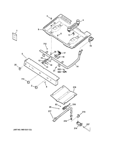 Gas & burner parts