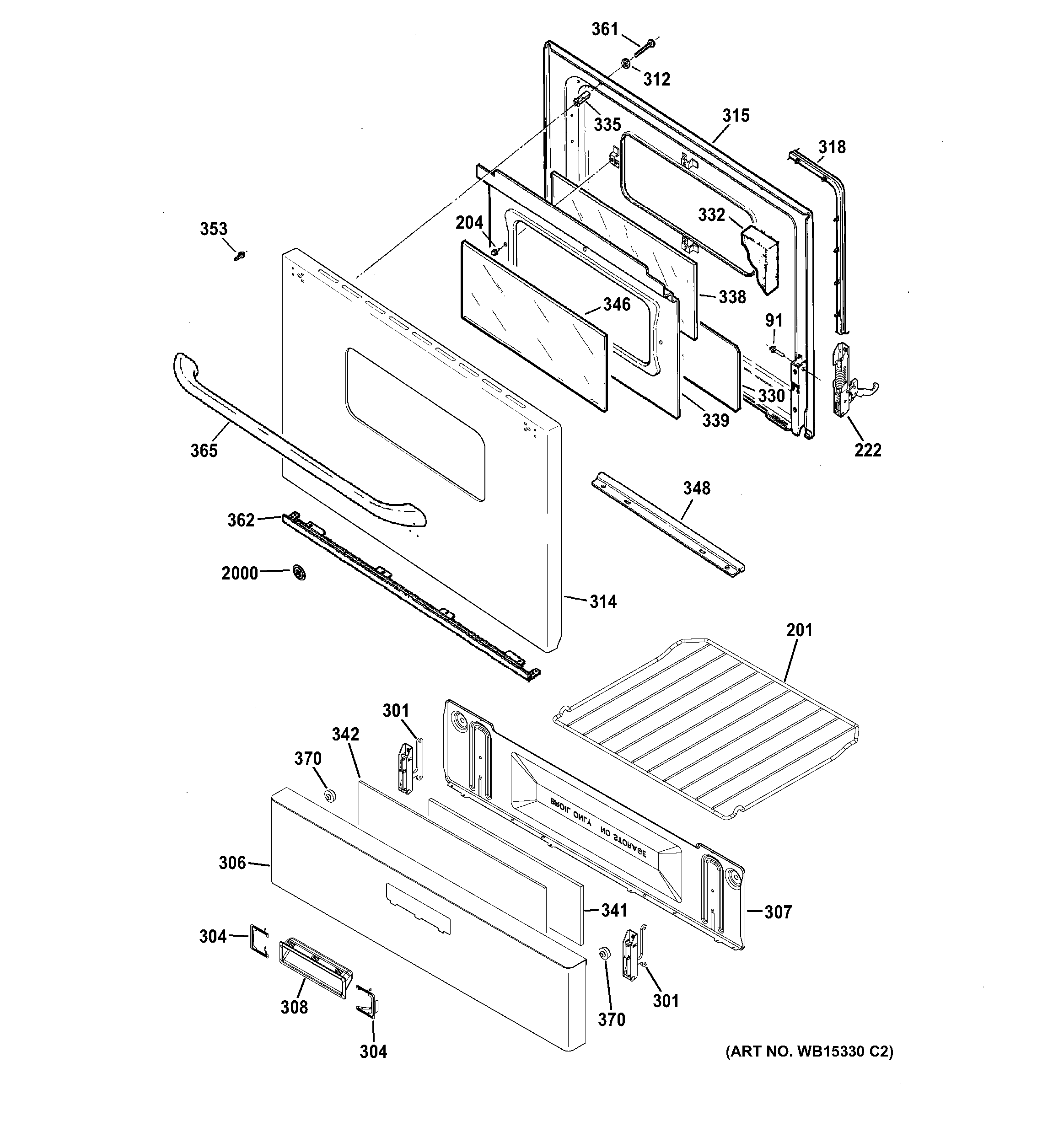 Door & drawer parts