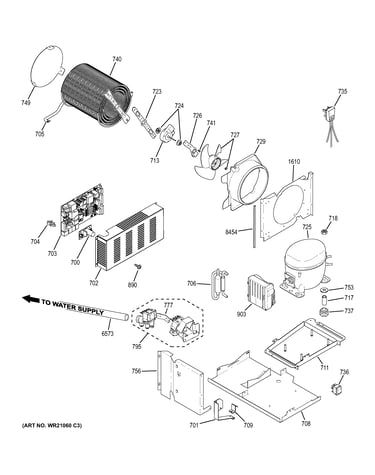 Machine compartment