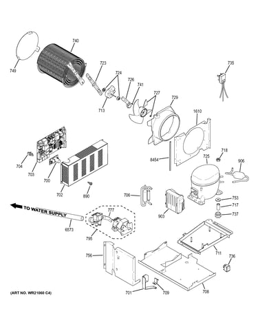 Machine compartment