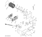 GE ZISS420DXCSS machine compartment diagram