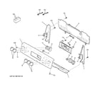 GE JB755DJ2BB control panel diagram