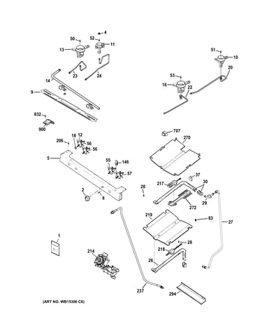 Gas & burner parts
