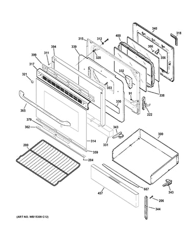 Door & drawer parts