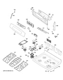 Control panel & cooktop