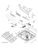 Control panel & cooktop