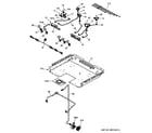 GE P2S920SEF2SS gas & burner parts diagram