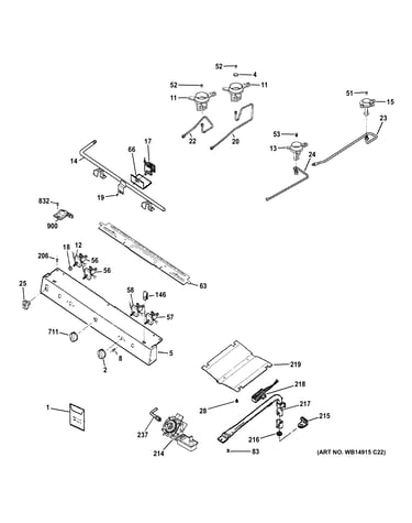 Gas & burner parts